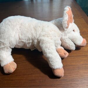 Folkmanis Plush Pig Hand Puppet Farm Animal